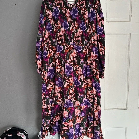 Floral Multicolor Dress - Picture 4 of 5
